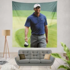 Eldrick Tont Tiger Woods is an American professional golfer Tapestry