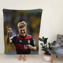 Elite Germany Sports Player Toni Kroos Fleece Blanket