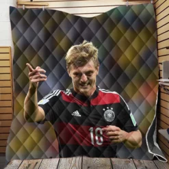 Elite Germany Sports Player Toni Kroos Quilt Blanket