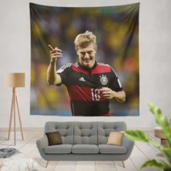 Elite Germany Sports Player Toni Kroos Tapestry