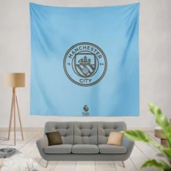 Energetic Football Club Manchester City FC Tapestry
