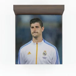 Energetic Football Thibaut Courtois Fitted Sheet