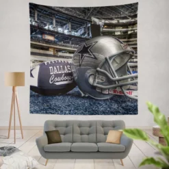 Energetic NFL Football Club Dallas Cowboys Tapestry