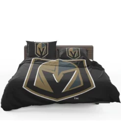 Energetic NHL Club Vegas Golden Knights Bedding Set