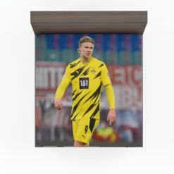 Erling Haaland Energetic Dortmund BVB Club Player Fitted Sheet