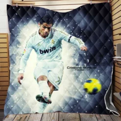 Ethical Cristiano Ronaldo Football Player Quilt Blanket