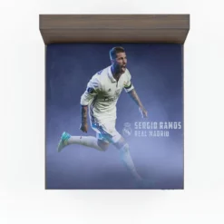 European Cup Player Sergio Ramos Fitted Sheet