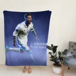 European Cup Player Sergio Ramos Fleece Blanket