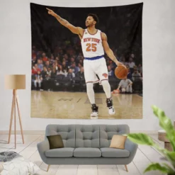 Exellelant NBA Basketball Player Derrick Rose Tapestry