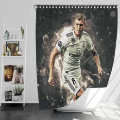 Extraordinary Football Player Toni Kroos Shower Curtain