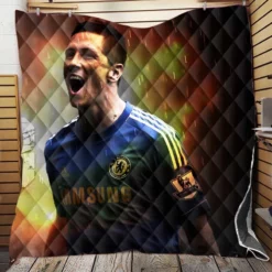 Fernando Torres Football Player Quilt Blanket
