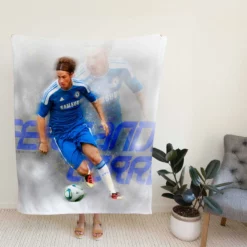 Fernando Torres La Liga Football Player Fleece Blanket