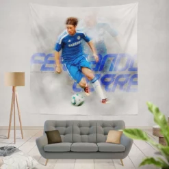 Fernando Torres La Liga Football Player Tapestry