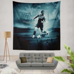 Fernando Torres Premier League Soccer Player Tapestry