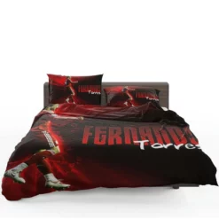 Fernando Torres Professional Soccer Player Bedding Set