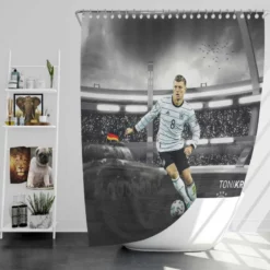 Germany Football Player Toni Kroos Shower Curtain