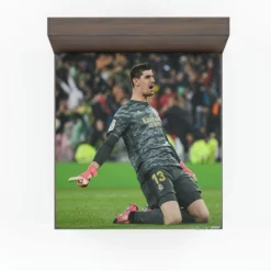 Inspirational Football Thibaut Courtois Fitted Sheet