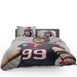 JJ Watt Popular NFL American Football Player Bedding Set