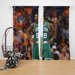 Jae Crowder Professional NBA Basketball Player Window Curtain