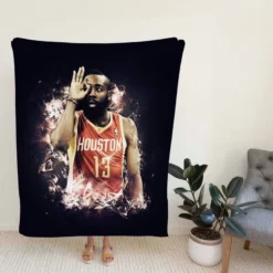 James Harden Philadelphia 76ers Top Player Fleece Blanket