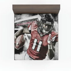 Julio Jones Excellent NFL Football Player Fitted Sheet
