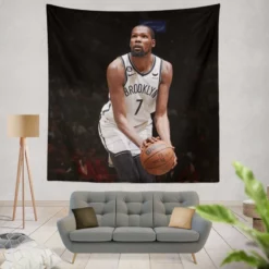 Kevin Durant American Professional Basketball Player Tapestry