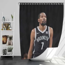 Kevin Durant Popular NBA Basketball Player Shower Curtain