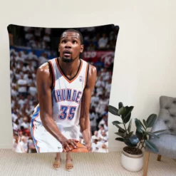 Kevin Durant Strong NBA Basketball Player Fleece Blanket