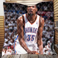 Kevin Durant Strong NBA Basketball Player Quilt Blanket