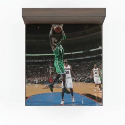 Kevin Garnett Professional American NBA Basketball Player Fitted Sheet