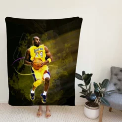 Kobe Bryant All NBA Team Player Fleece Blanket