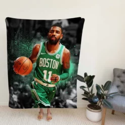 Kyrie Andrew Irving American NBA Basketball Player Fleece Blanket