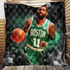 Kyrie Andrew Irving American NBA Basketball Player Quilt Blanket
