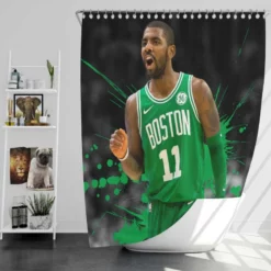 Kyrie Andrew Irving NBA Basketball Player Shower Curtain