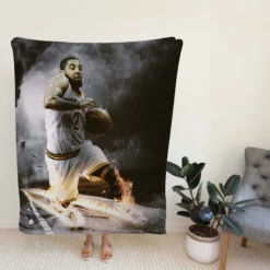 Kyrie Irving Awarded NBA Basketball Player Fleece Blanket