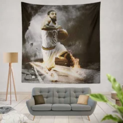 Kyrie Irving Awarded NBA Basketball Player Tapestry