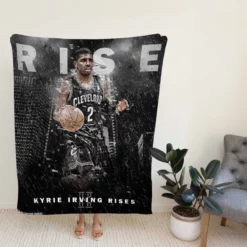 Kyrie Irving Excellent NBA Basketball Player Fleece Blanket