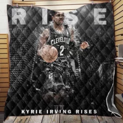 Kyrie Irving Excellent NBA Basketball Player Quilt Blanket