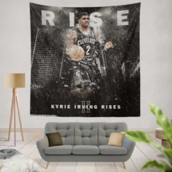Kyrie Irving Excellent NBA Basketball Player Tapestry