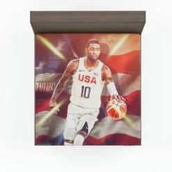Kyrie Irving Professional NBA Basketball Player Fitted Sheet