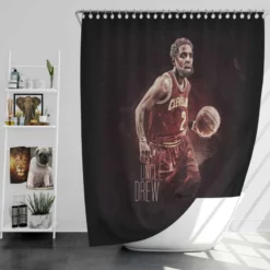 Kyrie Irving Strong NBA Basketball Player Shower Curtain