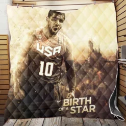 Kyrie Irving Top Ranked NBA Basketball Player Quilt Blanket