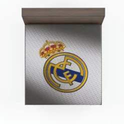 La Liga Club Real Madrid Logo Fitted Sheet