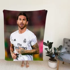 La Liga Footballer Sergio Ramos Fleece Blanket