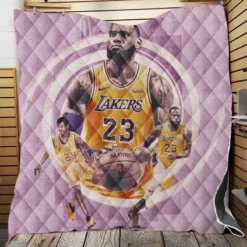LeBron James American professional basketball player Quilt Blanket