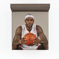 LeBron James Classic NBA Football Player Fitted Sheet