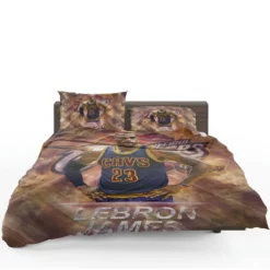 LeBron James Excellent NBA Basketball Player Bedding Set