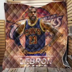 LeBron James Excellent NBA Basketball Player Quilt Blanket