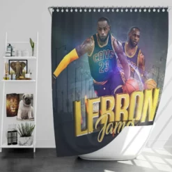 Lebron! Olympic gold medalist Shower Curtain