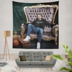 Luka Doncic Professional NBA Basketball Player Tapestry